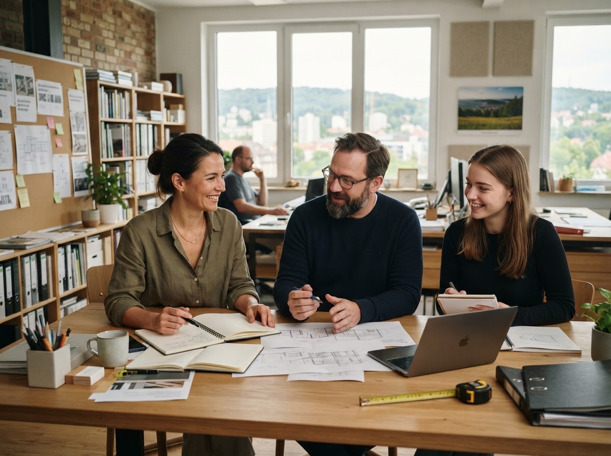 Waldzünder Team bei der Arbeit an Analyseprozessen